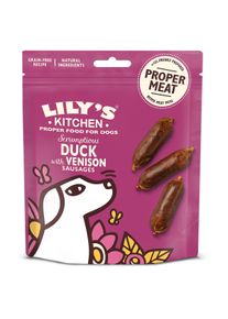 LILY'S KITCHEN Dog Treat Ente & Wild Würstchen 70g