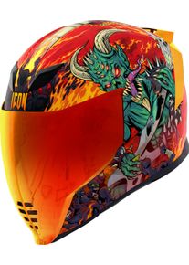Icon Airflite Mips Blegh, full face helmet , color: Red/Yellow/Green , size: XL