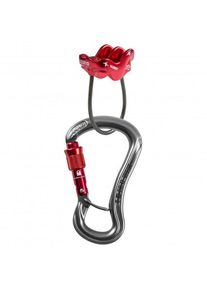 Ocun Belay Set Condor/Hurry Sistema de aseguramiento (gris/rojo)