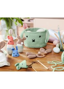 Tchibo - Zestaw do szydełkowania »ozdobny koszyk wielkanocny« - kolor: zielony