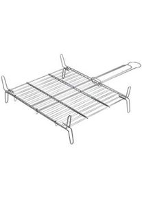 Edm Parrilla Doble Cromada- 25X25 Cm