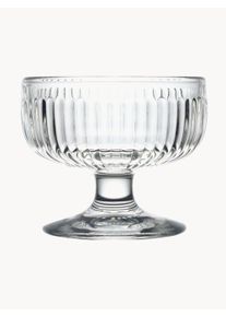 LA ROCHÈRE Komplet miseczek do lodów Tahiti, 6 elem. Transparentny Ø 10 x W 8 cm