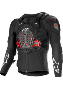 Alpinestars Bionic XTR Plasma, veste de protection , couleur: Noir/Rouge/Blanc , taille: M