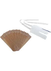 Maximex Anziehhilfe »für Strümpfe, mit 10 Paar stützenden Socken« in Einheitsgröße in weiß