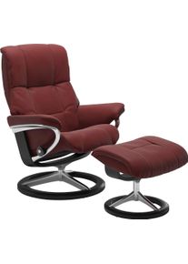 stressless Relaxsessel »Mayfair« Sessel mit Hocker in rot, Größe B/H/T: 92 cm x 103 cm x 79 cm