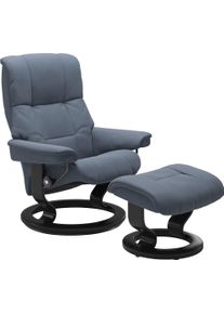 stressless Relaxsessel »Mayfair« mit Classic Base in blau, Größe B/H/T: 79 cm x 101 cm x 73 cm