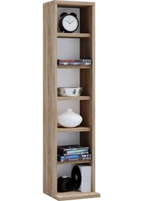 Vcm Standregal »Holz CD DVD Stand Aufbewahrung Deko Regal Elementa« in braun