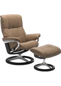 stressless Relaxsessel »Mayfair« Sessel mit Hocker in braun, Größe B/H/T: 83 cm x 102 cm x 74 cm