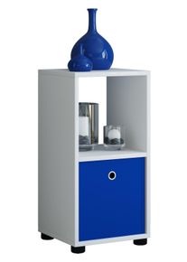 Vcm Standregal »Holz Aufbewahrungs Stand Regal Bücher Benas-2« in weiß