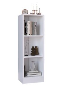 Vcm Standregal »Holz Stand Regal Bücher Bücherregal Dilos S 3f« in weiß