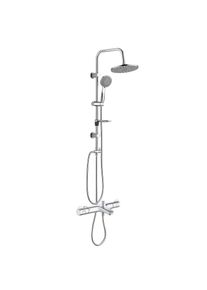 GROHE Grohtherm 800 Dusch Set mit Thermostat-Wannenarmatur und Aloni