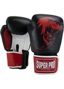 Super Pro Boxhandschuhe »Warrior« in rot, Größe 10 10
