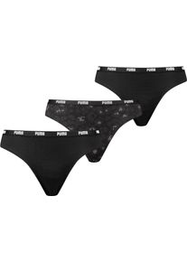 Puma Bikinislip »WOMEN PRINTED STRING 3P PACK«, Größe S
