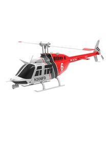 B-Ware Torcster Hubschrauber Bell 206 Jet Ranger rot-weiss 6G 312mm RTF - Bastler