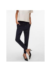 Véro Moda Vero Moda , Damen , Jogger Pants »VMEVA MR LOOSE STRING PANT GA NOOS« hinten mit elastischem Bündchen , Night Sky , Länge 34 , XS (34) -Länge 34 ,...