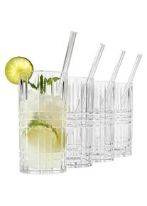 Nachtmann Longdrinkgläserset , Glas , 9-teilig , 445 ml , Gläser, Gläsersets