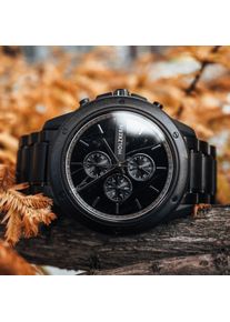 Holzkern; Montre en bois Lucan (Érable/Marbre), Homme, Bois naturels