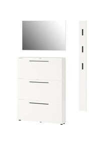 Germania , Garderoben-Set »GW-Utah« Set, 3 Stk. tlg. , Weiß