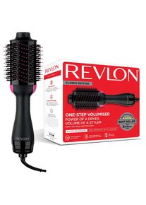 Revlon, Haartrockner &raquo;RVDR5222E&laquo; 800 W Salon One-Step Hair Dryer & Volumiser, schwarz, Ideal f&uuml;r mittellanges bis langes Haar + 4 Jahre Garantie.