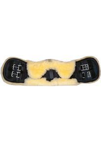 HKM Lammfell Kurzgurt, schwarz/natur, 60