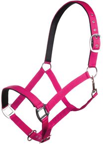 HKM Charming Halfter, weich unterlegt, pink, Warmblut