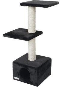 KERBL Pet Venus Sweet Kratzbaum, 30x30x85cm, schwarz