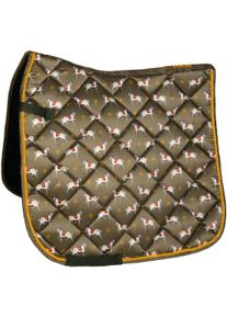 HKM Allure Cheval Schabracke, olivgr&uuml;n, Pony Vielseitigkeit