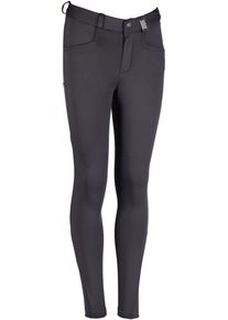 HKM Anni Reithose, Silikon-Kniebesatz, dunkelgrau, 134