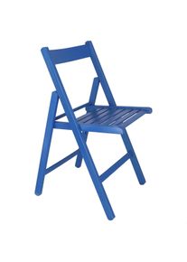 Aranaz Silla plegable bas azul - pack 4 unidades