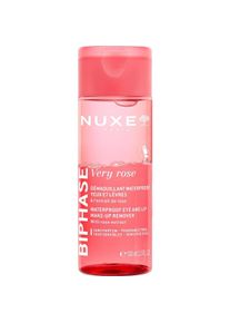 NUXE Paris Nuxe, Gesichtsreinigung, Very Rose - Wasserfester Make-up-entferner F&uuml;r Augen & Lippen Biphase (Make-Up Entferner, 100 ml)