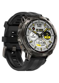 Kospet Smartwatch Tank T4 Schwarz Schwarz (48.60 mm), Smartwatch