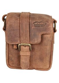 Kalahari KAAMA LS-29 Fototasche Leder (Kamera Schultertasche), Kameratasche, Braun