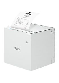Epson TM-M30III 151A0 WI-FI + (WLAN, Bluetooth, USB, USB-C), Belegdrucker, Weiss