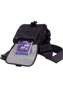 Kalahari KIKAO K-51 Fototasche, canvas schwarz (Kamera Schultertasche), Kameratasche, Schwarz