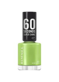 Rimmel London, Nagellack, Rimmel 60 Seconds Super Shine Nail Polish 107 Acid Lime Quick Dry