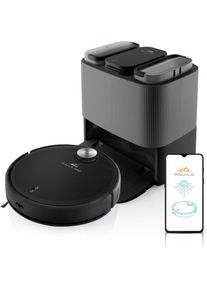 2THETA ETA Robotic Vacuum Cleaner 724390000 Aquilo PRO Wet&Dry Operating time (max) 180 min Li-ion , Staubsauger Roboter, Schwarz