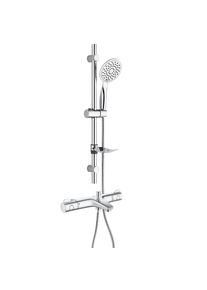 GROHE Grohtherm 800 Dusch Set mit Thermostat-Wannenarmatur und Aloni