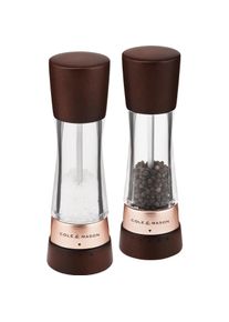 Cole & Mason Cole & Mason Derwent, Pfefferm&uuml;hle + Salzm&uuml;hle, Transparent