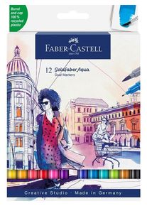 Faber-Castell Goldfaber Aqua Dual Marker, 12er Etui