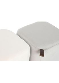 DKD Home Decor, Fussstütze, Fussstütze Gelb Blau Beige Grau Scandi 35 x 35 x 35 cm (2 Stück)