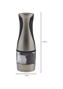 Cole & Mason Cole & Mason Kew 2 in 1, Pfefferm&uuml;hle + Salzm&uuml;hle, Silber