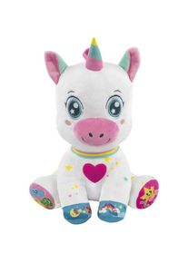 Clementoni Baby Unicorn interactive plush toy