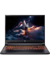 Acer Nitro V 16/ANV16-42-R1S6/R7-260/16"/WUXGA/16GB/1TB/RTX 5060/ohne OS/Schwarz/2R (16", 1024 GB, 16 GB, Deutschland), Notebook, Schwarz