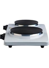 Orava VP-91 weiss / Elektroherd / 2500 W / 2 Platten / 185 + 155 mm Platte, Kochplatte, Weiss