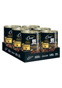 CESAR Natural Goodness pour chien.- poulet et superaliments (6 x 400 g)