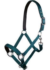 HKM Charming Halfter, weich unterlegt, jagdgrün, Vollblut