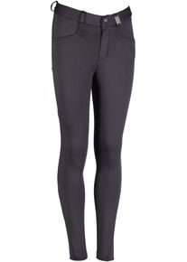 HKM Anni Reithose, Silikon-Kniebesatz, dunkelgrau, 152