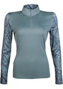 HKM Monaco Style Funktionsshirt, salbei, L