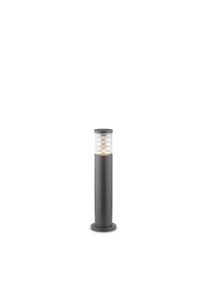 tronco pt1 h60, paletto in allumino grigio antracite per esterni, Ideal Lux