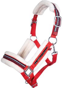 HKM Equine Sports Style Halfter, rot, Pony